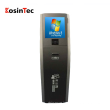 Queue System Kiosk Automatic Ticketing Machine Free Standing